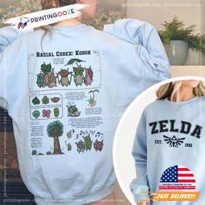 The Legend Of Zelda Racial Codex Korok Shirt