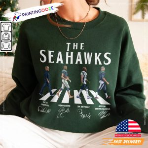 The Seahawks Team Abby Signatures T Shirt 1