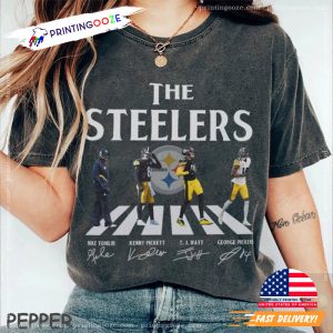 The Steelers Football Team Abby Road Comfort Colors Tee 1