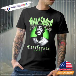 Tupac Shakur California Love Vintage Rap T Shirt 1