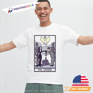 Vampire VI Tarot Card Thee Lovers T Shirt