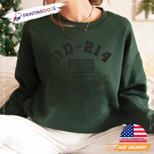 dD214 military USA Alumni T-Shirt