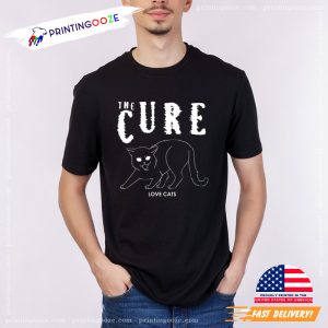 the cure love cat, the cure band T shirt 3