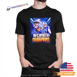 2023 NFC North Division Champions Detroit Lions NFL shirt 2