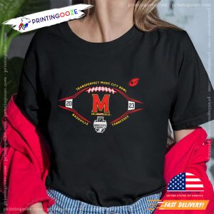 2023 Transperfect Music City Bowl Maryland Terrapins T shirt 2