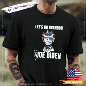 Abraham Lincoln Let's Go Brandon Fuck Joe Biden T Shirt