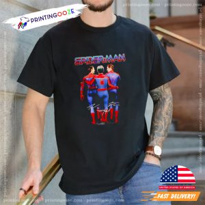 Andrew Garfield Tom Holland Tobey Maguire Spider man Signature Shirt 1