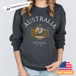 Australia Oceania 1901, Happy australia day T Shirt 1