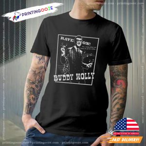 Buddy Holly Rave On T Shirt