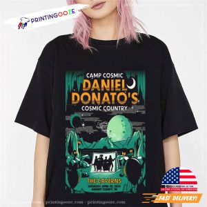 Camp Cosmic Daniel Donato's Comic Country Poster Shirt