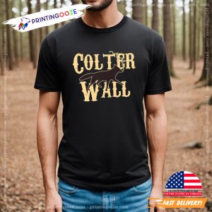 Colter Wall Lonely Wolf Western T Shirt 2