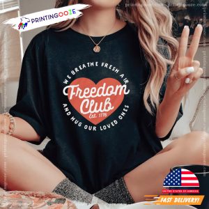 Freedom Club Distressed, Funny Republican Shirt 2