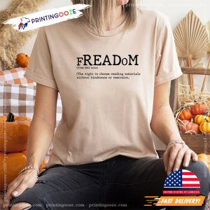 Freedom To Read, Banned Books, Funny Reading Books Shirt 3