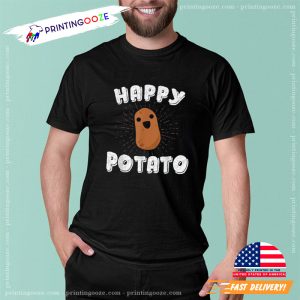 Happy Potato Cute Potato Trendy Tee