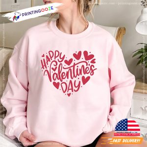 Happy Valentine's Day Shirt, Valentines Day Gift For Womens 3