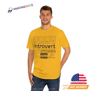 I Am Introvert Type Tee