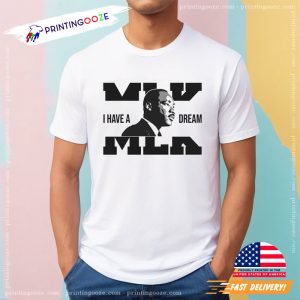 I Have A Dream MLK Quote Retro T Shirt 1