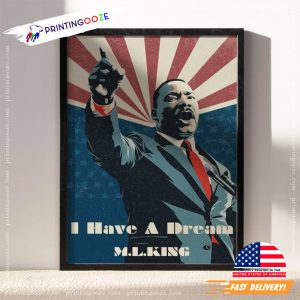 I Have A Dream MLKing Motivational Quote Vintage Poster 3