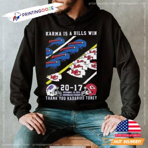 Karma Is A Bills Win Thank You Kadarius Toney Shirt