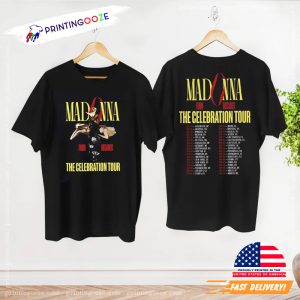 Madonna The Celebration 2023 Tour, Madonna Concert 2 Sides T shirt