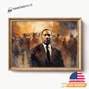 Martin Luther King Portrait Painting Wall Decor 1