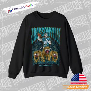 NFL Jacksonville Jaguars Dead Threads football t shirt 3