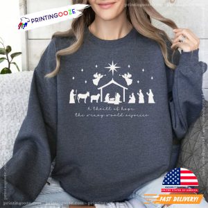 Nativity Christian Christmas Religious Holiday T Shirt 1