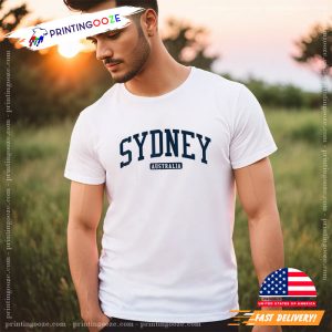Sydney Australia College Basic T Shirt
