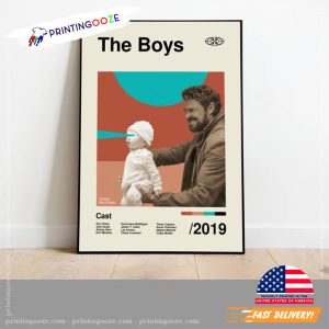 The Boys Mid Century Art Poster