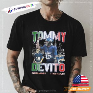 Tommy Devito Quarterback new york giants t shirt 1