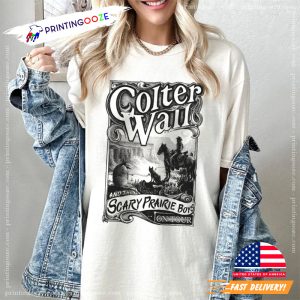 Vinatge Colter Wall Scary Prairie Boys On Tour Country Music Tee 2