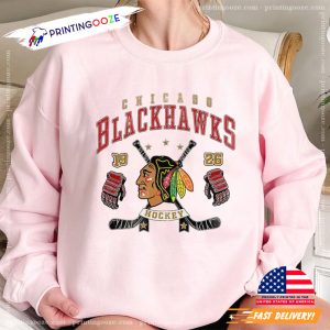 Vintage Chicago Blackhawks Hockey T shirt 1