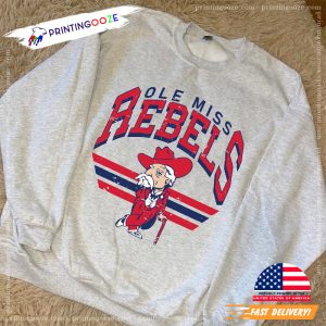 Vintage Ole Miss Rebels Inspired T shirt