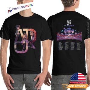 aJR band The Maybe Man Tour 2024 2 Sided T Shirt, aJR concert Gift 1