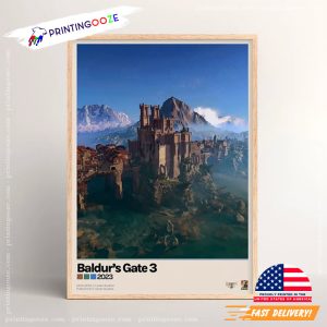 baldur's gate game, Baldur's Gate 3 Poster 2