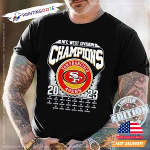 nfc west division, champion 49ers Shirt 2