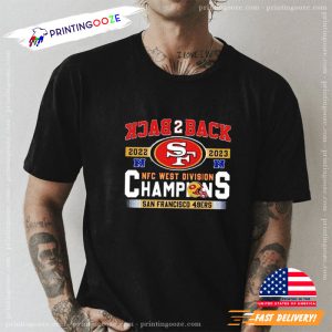 san fran 49ers championships, NFC West Division Shirt 1