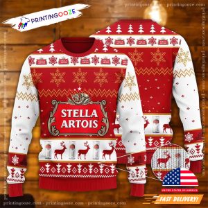 stella artois beer Ugly Christmas Sweater