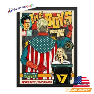 the boys comic, The Boys TV Show Poster