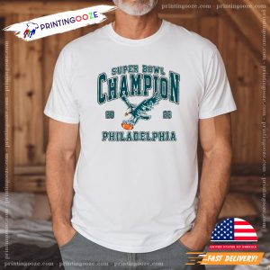 2023 Super Bowl LVII, vintage eagles shirt