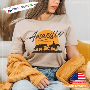 Amarillo By Morning, Country Music Shirt 3