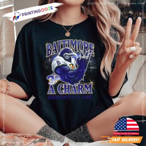 Baltimore A Charm City USA, ravens jackson Shirt 2