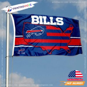 Buffalo Bills America Flag