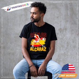 Carlos alcaraz Swing Vintage Tennis T Shirt 2