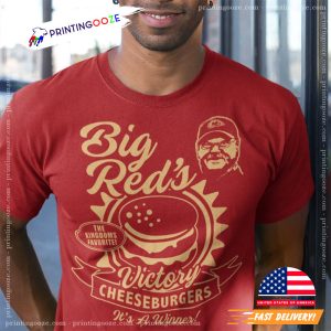 Chiefs Andy Reid Big Reds Cheeseburger T shirt