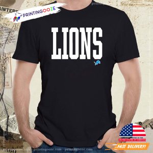 Eminem detroit lions apparel T shirt 3