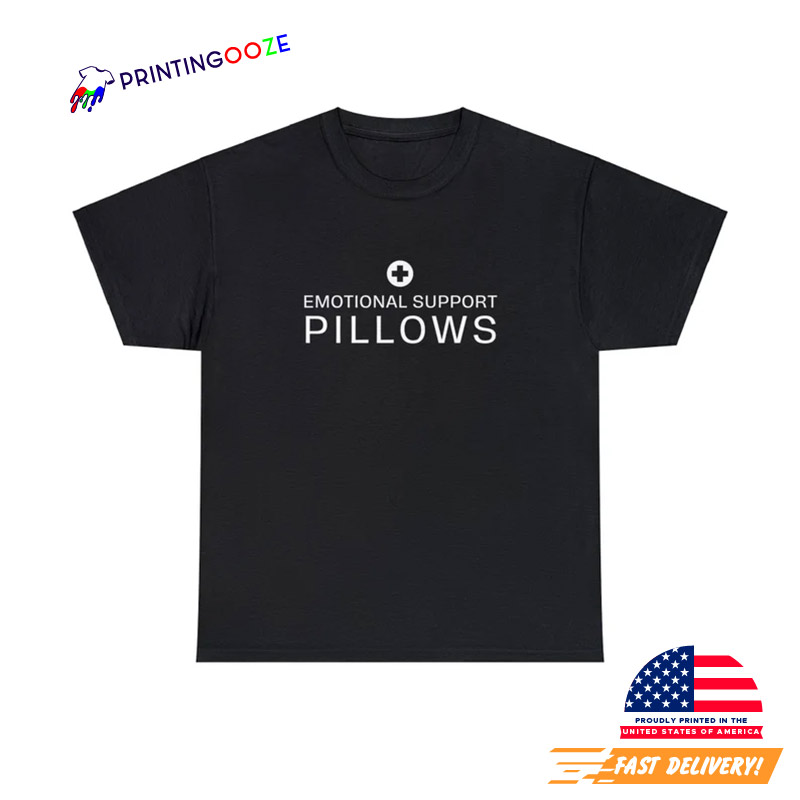Emotional Support Pillows Funny Big Boob T-shirt - Unleash Your Creativity