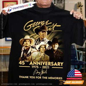 George Strait Anniversary, george strait music Shirt 3