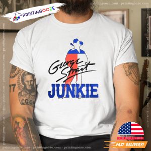 George Strait Junkie Flag Signature Shirt 3
