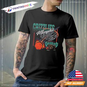 Grizzlies Memphis Vintage vancouver grizzlies basketball Tee